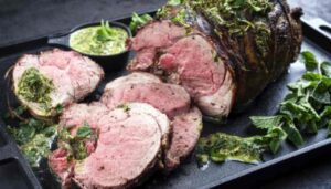Arrosto di maiale freddo alla menta