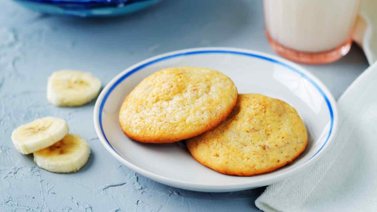 Biscotti dietetici alla banana - Culinaria.it