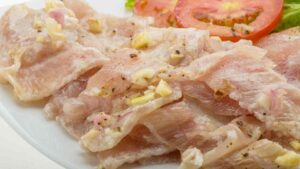 Carpaccio di pesce spada