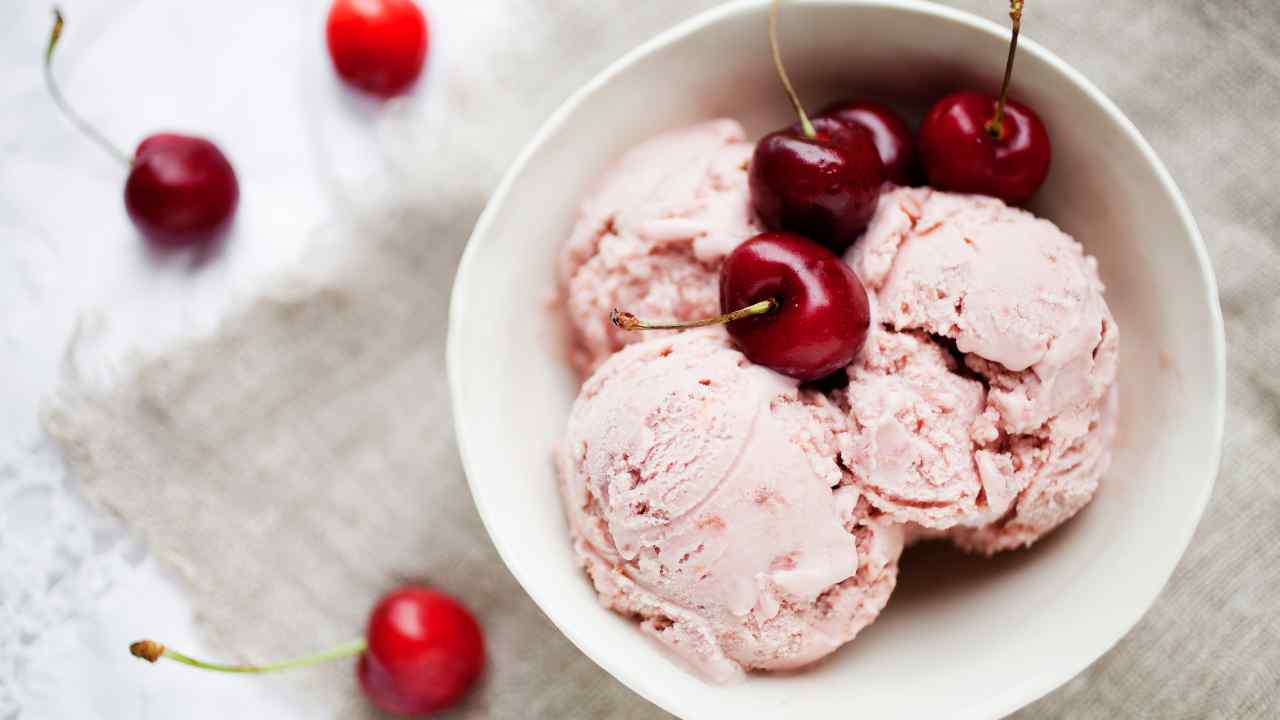 Gelato alla ciliegia - Culinaria.it