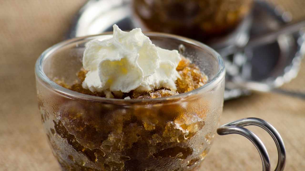 Granita al caffè buona e fresca