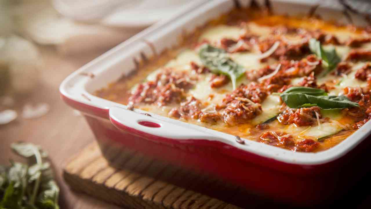 Lasagna dietetica durante la dieta - Culinaria.it