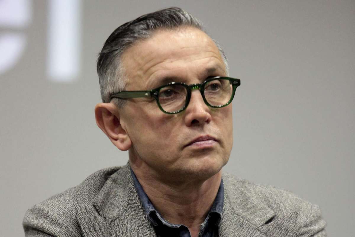 Bruno Barbieri con espressione seria
