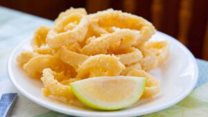 calamari fritti alla romana