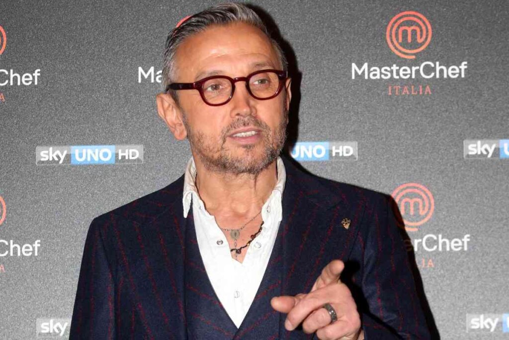 bruno barbieri in primo piano