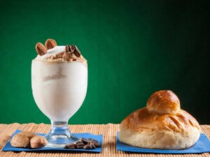 granita con brioche siciliana