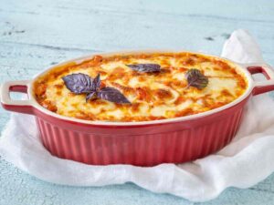 una teglia di parmigiana
