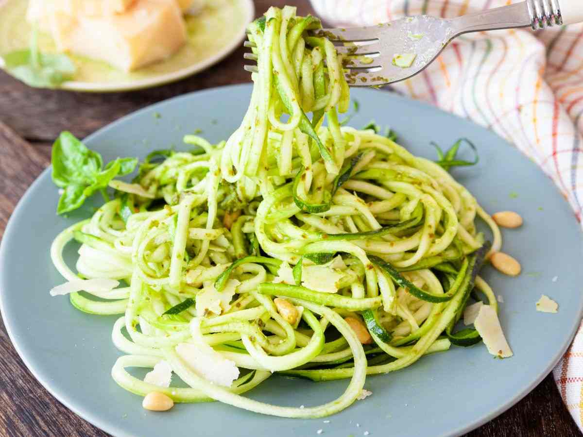 spaghetti di zucchine