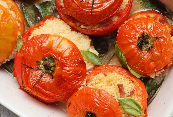 pomodori ripieni di cous cous