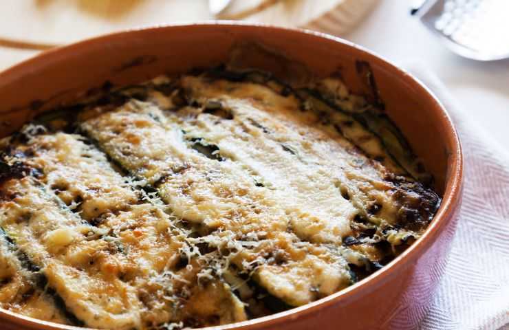 parmigiana bianca zucchine