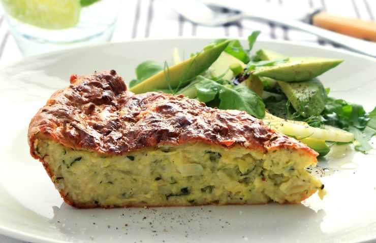 torta salata alle zucchine
