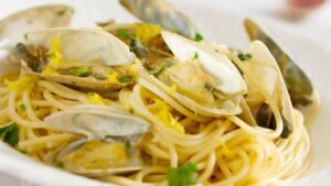 spaghetti con le vongole