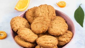 Biscotti integrali all'arancia