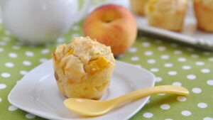 Brioche alle pesche e yogurt senza burro -Culinaria.it