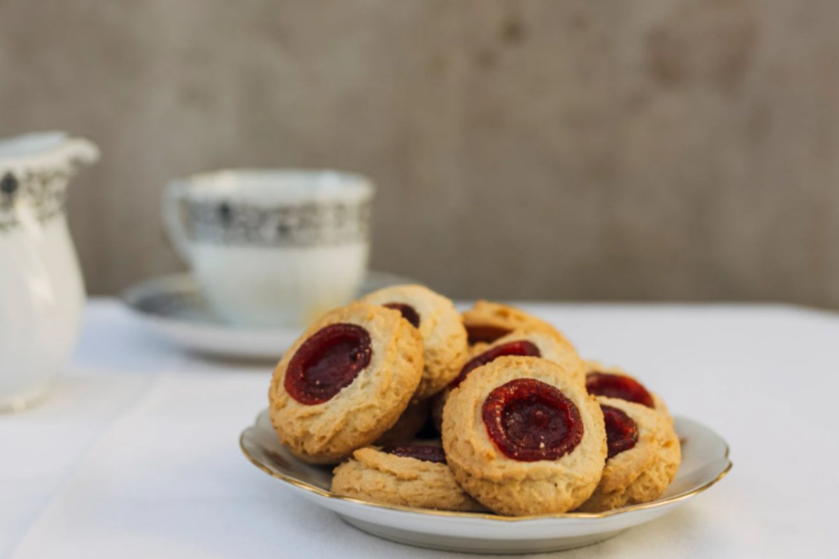 biscotti con la confettura