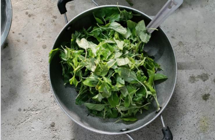 spinaci in padella