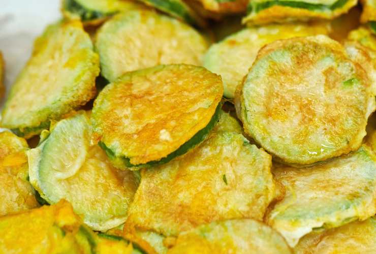 zucchine fritte sparse